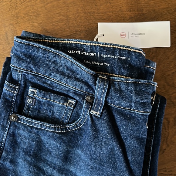 NWT AG Adriano Goldschmied Women's Alexxis Jeans, Metropolitan, 28 - Picture 6 of 14
